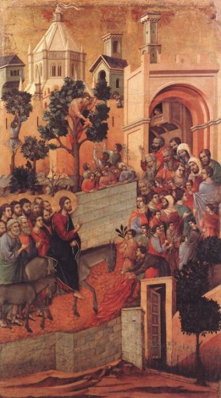 Duccio-entree-du-Christ-a-Jerusalem