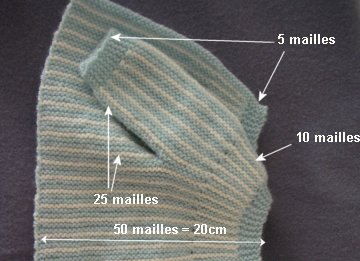 tricoter une brassiere