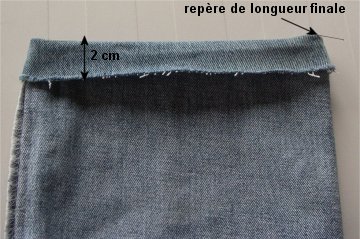 A quelle hauteur faut-il faire son ourlet ?